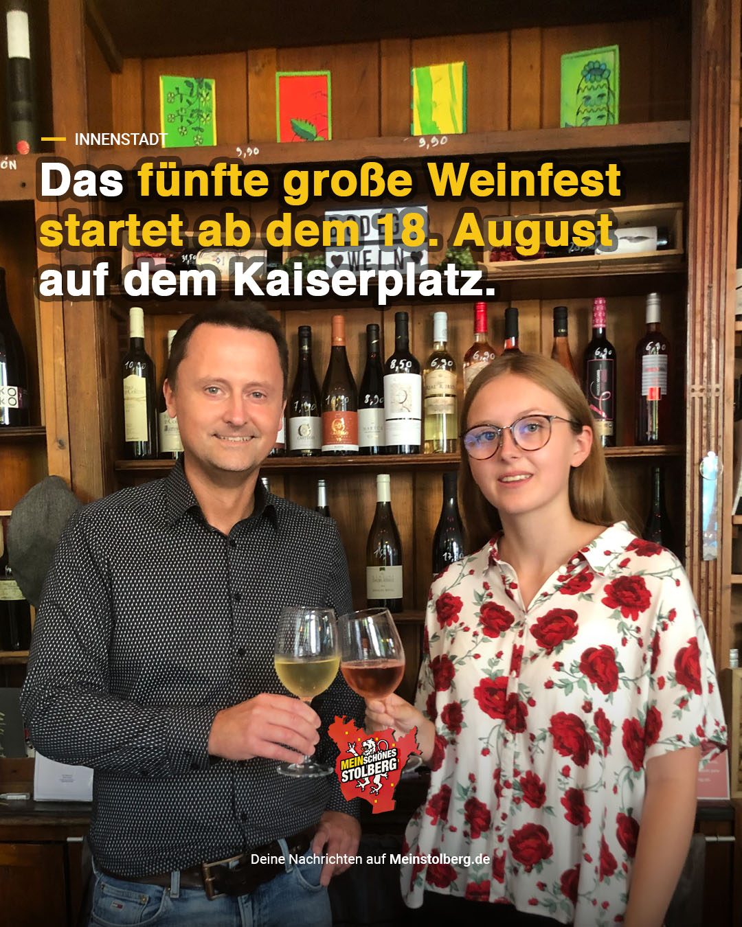 Innenstadt: Fünftes Stolberger Weinfest startet am 18. August auf dem ...
