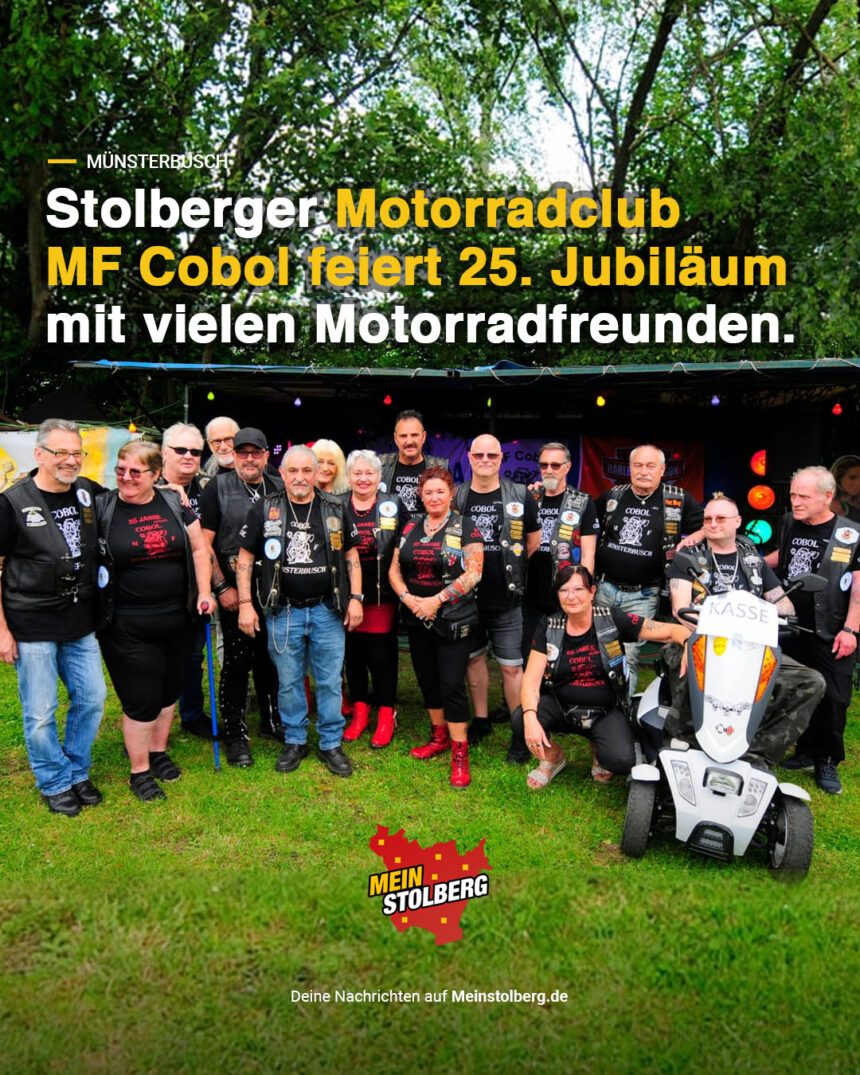 Münsterbusch Stolberger MF Cobol feiert 25jähriges