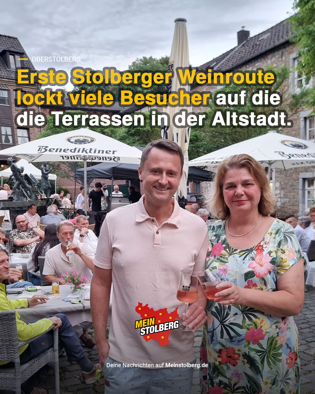 Oberstolberg: Erste Stolberger Weinroute lockt viele Besucher in die ...